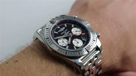 breitling chronomat 41 airborne ab01442j bd26-378a|Breitling .